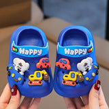 Cute Cartoon Children Slippers Breathable and Anti-slip EVA Soft Bottom for Boys and Girls Slippers Kids Shoes