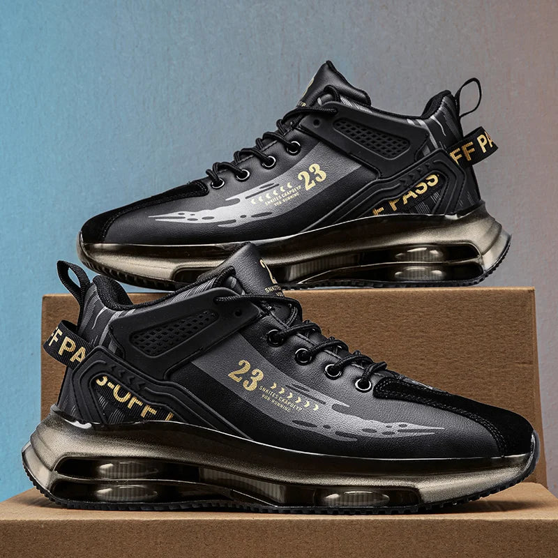 Men Sneaker Shoes Casual Sports Basketball Shoes for Men High Top Male Running Shoes Walking Style Shoes Fashion Footwear