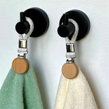 1/2/4/6Pcs Towel Clips Multifunctional Kitchen Storage Hooks Loops Hand Towel Hangers For Home Bathroom Kitchen Storage Rack