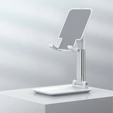 Desk Mobile Phone Holder Stand For IPhone IPad easyown Adjustable Desktop Tablet Holder Universal Table Cell Phone Stand
