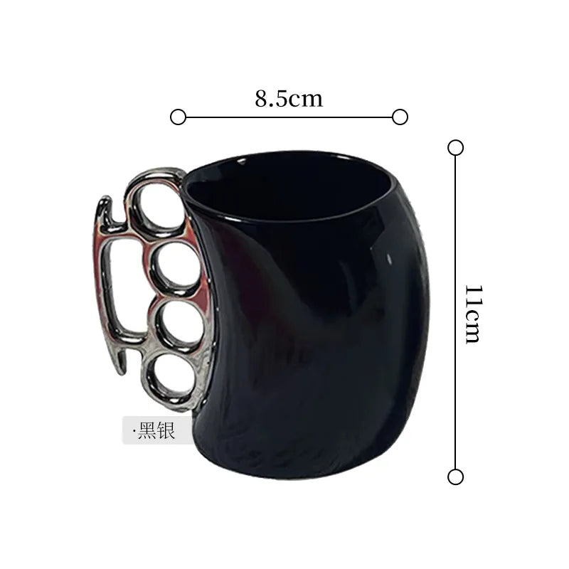 ceramic knuckle mug fistic fist mug cup