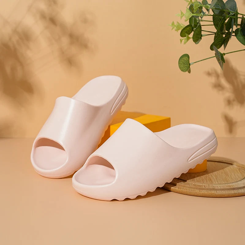 Summer Kid Slippers Sandals Boy Girls Eva Platform Soft Bottom Girls Kids Trend Slides Beach Shoes For Toddlers Children