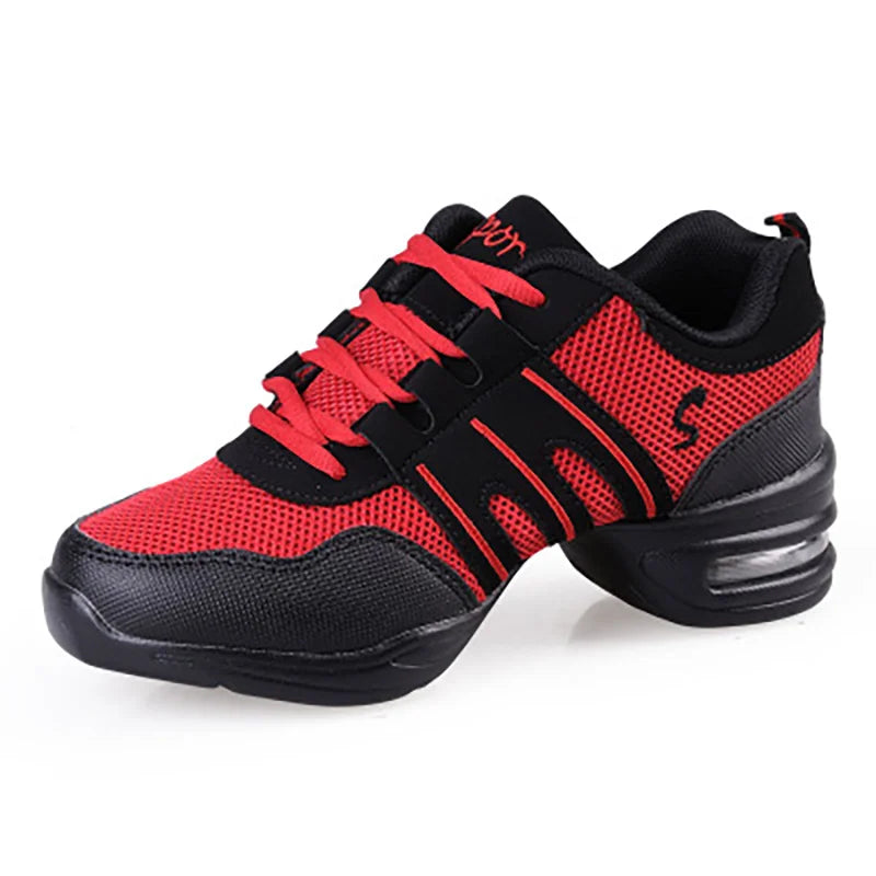 Sneaker Sports Feature Soft Outsole Breath Dance Shoes Sneakers for Woman Practice  Modern  Jazz    Women