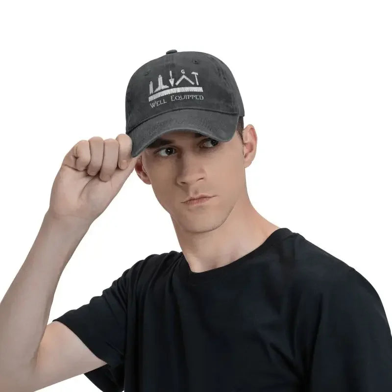 Personalized Cotton Masonic Freemason Baseball Cap for Men Women Breathable Mason Dad Hat Outdoor