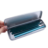 School Supplies For Kids Pen Box Silver Student Metal Pencil Storage Box Pencil Case Pencil Box Stationery Box