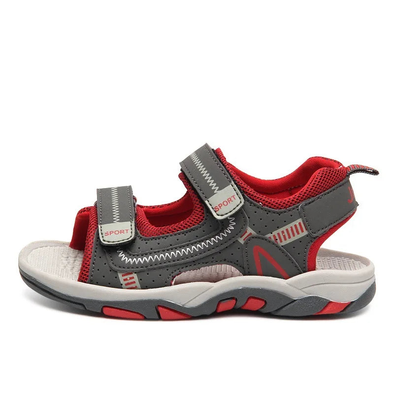 2019 Summer Kids Shoes Brand Closed Toe Toddler Boys Sandals Orthopedic Sport PU Leather Baby Boys Sandals Shoes