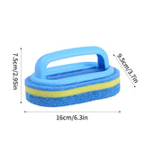 Cleaning brush with handle, sponge wiping, kitchen cleaning, dishwashing brush, thick sponge wiping, cleaning brush