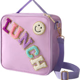 Lunch Bag Insulated  Aluminum Film Lunch Box With Adjustable Shoulder Strap Reusable Lunch Tote Bag for Work Picnic Camping