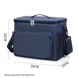 Lunch Bag Adjustable Shoulder Strap  Box Upgraded Leakproof Collapsible Large Work Capacity Thick Insulation Camping Outdoor