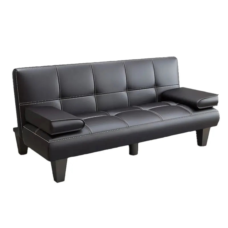 Simple  Foldable Sofa Bed Fabric 3-Level Adjustment  Living Room Office Bedroom Furniture Solid Wood Bean Bag Sofa