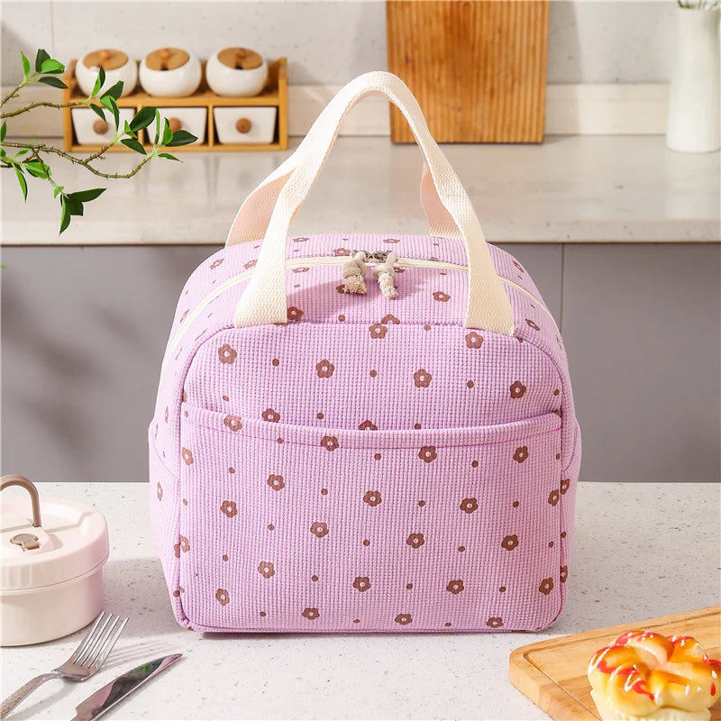 Lunch Bag for Women Girls Men,Cute Women Lunch Bags,Soft Leakproof Large Lunch Bag for Work,Picnic or Travel,Reusable Insulated