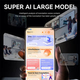 Smart AI Phone Assistant Language Voice Translator 144 Languages Real-time Face To Face AI Translator for Business Study Travel