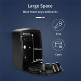 SUNRI-TUYA Smart Key Box Bluetooth Storage Lock Box Smart Life App Wall Mount Security Anti-Theft Lockbox