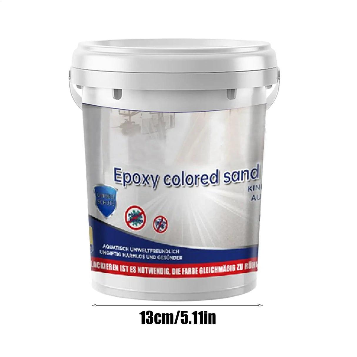 Marble effect floor coating Self-leveling High-gloss floor paint waterproof Water-Based Epoxy Coating for Home Factory garage