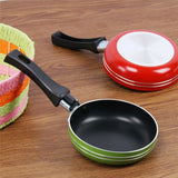 Portable Mini Cookware Non-stick Griddle Pan Skillet Frying Pan Saucepan