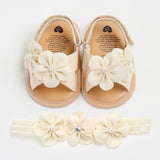 Baby Girls Sandals Summer Shoes Outdoor First Walker Toddler Girls Shoes for Summer