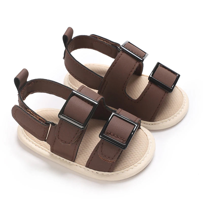 Girls' Sandals 2025 Summer New Mid University Children's Casual Beach Shoes Boys' Soft Bottom Non Slip Versatile Sandals