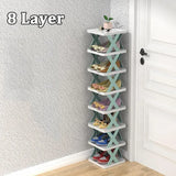 Shoes Racks Storage Organizer  Detachable Shoe Racks Saves Family Household Rack Multi Layer Simple Shoes Shelf Color Cabinet