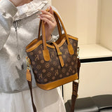 2025 Large Tote Bag for Women - Stylish Printed Shoulder Bag with Wide Strap, Spacious Crossbody Purse for Daily Use