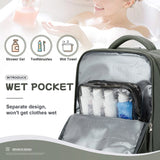 Men's Travel Backpack 40x20x30 Ryanair Short Distance Hand Luggage Business Waterproof Backpack Carry-ons Laptop Bag College Bag