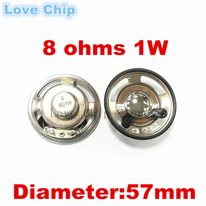 Waterproof Speaker 4 ohm 8 ohms 0.5/1/2/3 watt 0.5W 1W 2W 3W 5W 4R 8R Diameter 40mm 45mm 50MM 57MM 66MM 77MM 5/6.6CM LoudSpeaker