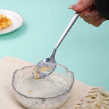 1Piece Tableware Spoon Stainless Steel Spoon Christmas Coffee Spoon High Quality Dessert Tea Ice Cream Fruit Spoon Tablewre