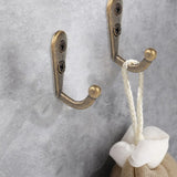 10PCS Retro Wall Hooks Hangers Door Wall Mounted Coat Hooks With Screws Suction Heavy Load Rack For Kitchen Bathroom Accessories