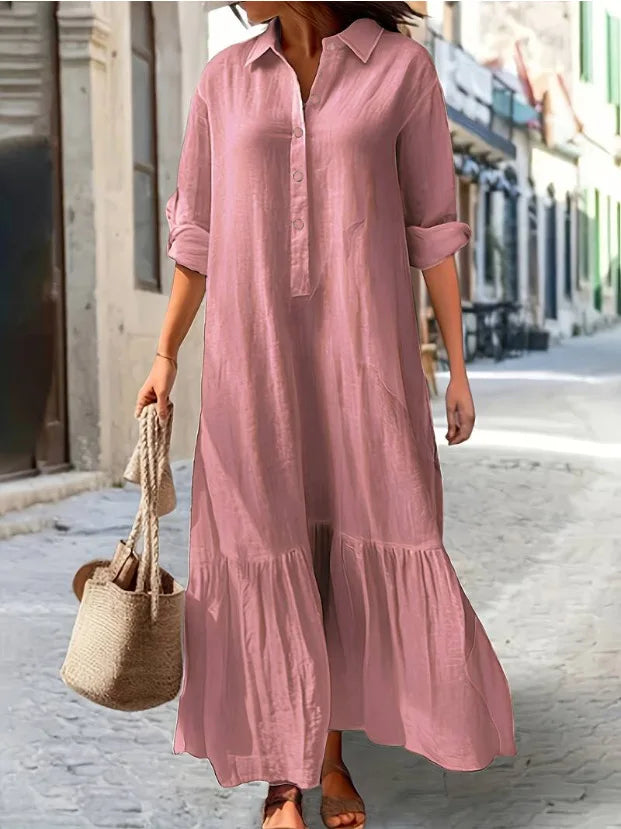 Casual Long Sleeve for Women, Summer Dress