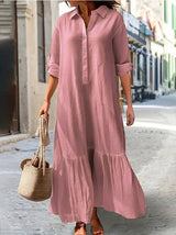 Casual Long Sleeve for Women, Summer Dress