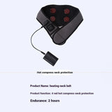 Neck Heating Pad USB Rechargeable Portable Heated Neck Wrap for Neck Hot Compress Electric Heating Neck Brace Soothe Relax