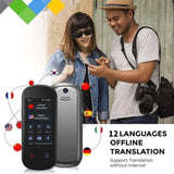 AI Smart Voice Translator 138 Languages Translate Portable Support WiFi Full 3D Touch Screen Photo Offline Recording Translation