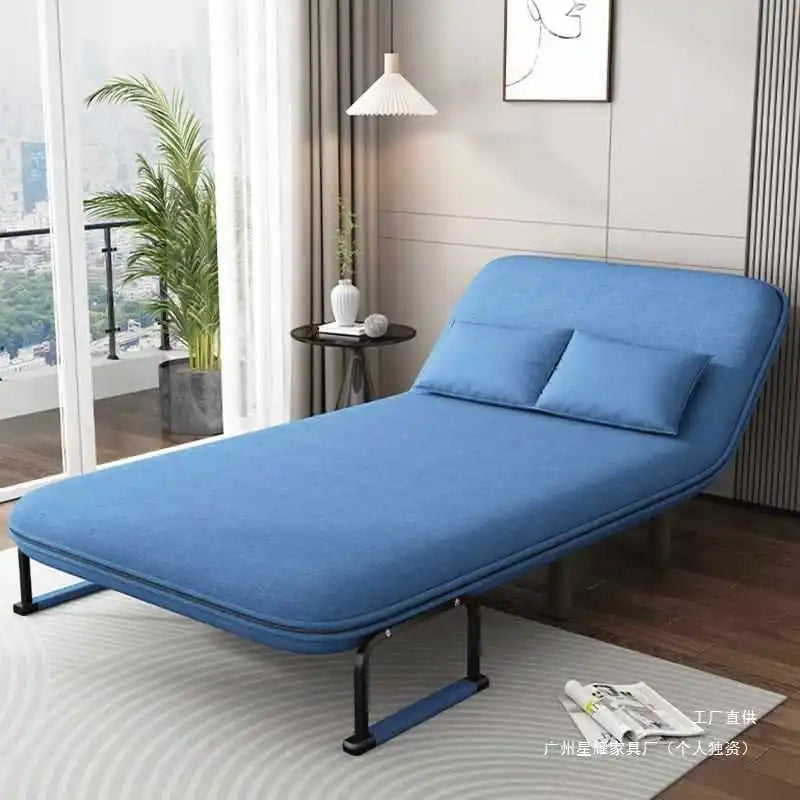 80Cm folding sofa bed, living room dual-purpose single sofa lunch break bed