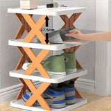 Shoes Racks Storage Organizer Detachable Shoe Racks Saves Family Household Rack Multi Layer Simple Shoes Shelf Color Cabinet