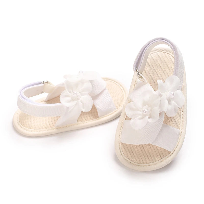 Baby Girls Sandals Summer Shoes Outdoor First Walker Toddler Girls Shoes for Summer