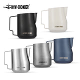 MHW-3BOMBER Milk Frothing Pitcher 350/450/520ml Milk Frother Cup Espresso Steaming Pitcher Stainless Steel Milk Frother Jug