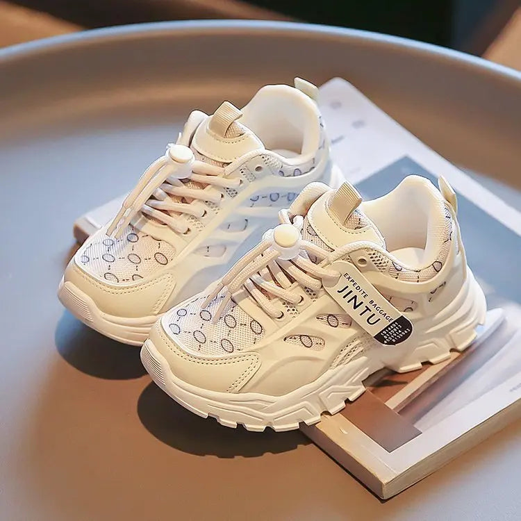 Cute Children Girls Shoes 2023 Autumn Casual Korean Edition children's kids shoes Comfortable Breathable Neutral kids Sneakers