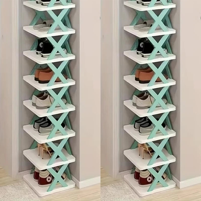 Shoes Racks Storage Organizer  Detachable Shoe Racks Saves Family Household Rack Multi Layer Simple Shoes Shelf Color Cabinet
