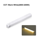 LED Motion Sensor Bar Light Wireless Induction Night Light USB Rechargeable Detector Lamp for Kitchen Cabinet Wardrobe Bedroom