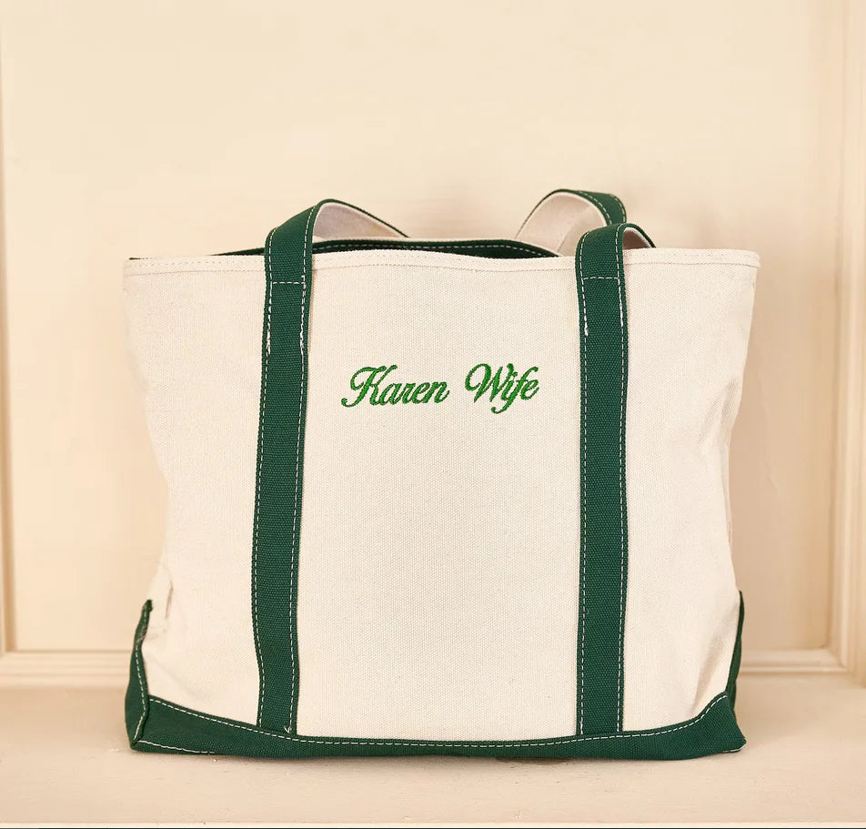 Custom Tote Bag, Bridesmaid Gift, Personalized Text Canvas Tote Bag, Bride Gift for Her, Embroidered Tote Bag, Best Friend Gift