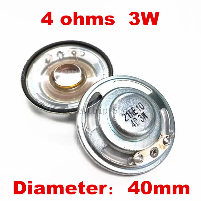 Waterproof Speaker 4 ohm 8 ohms 0.5/1/2/3 watt 0.5W 1W 2W 3W 5W 4R 8R Diameter 40mm 45mm 50MM 57MM 66MM 77MM 5/6.6CM LoudSpeaker