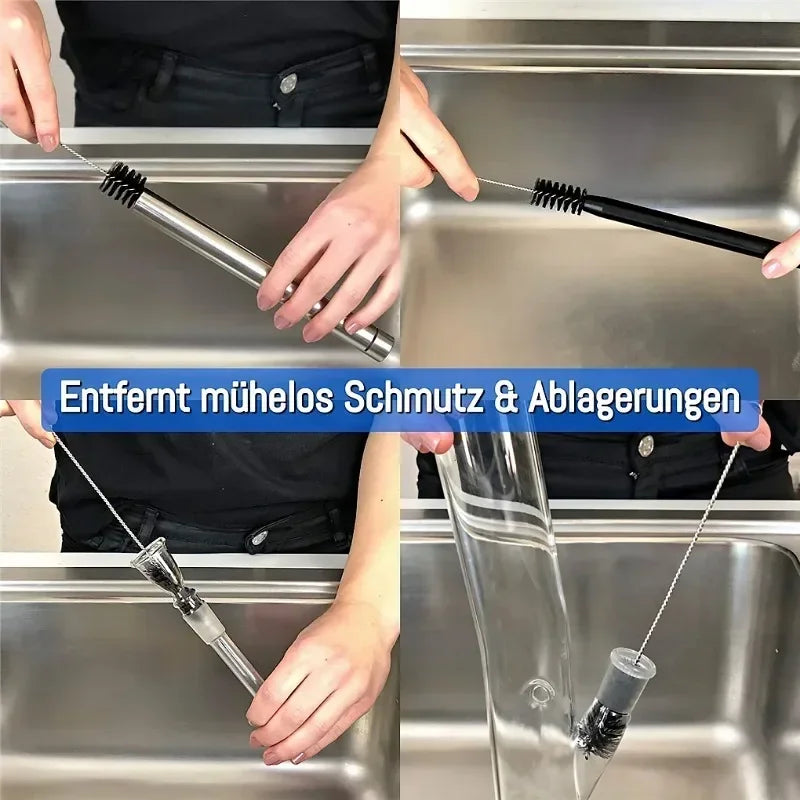 Cleaning Brushes for Coffee Machine, Bottle, Tube, Straw, Glasses, Keyboards, Jewelry - 10pcs/set Cleaning Tools