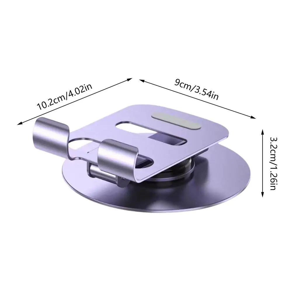 Desktop Phone Stand Tabletop Smartphone Holder Adjustable Height And Angle Foldable Cell Phone Stand Holder For Desk