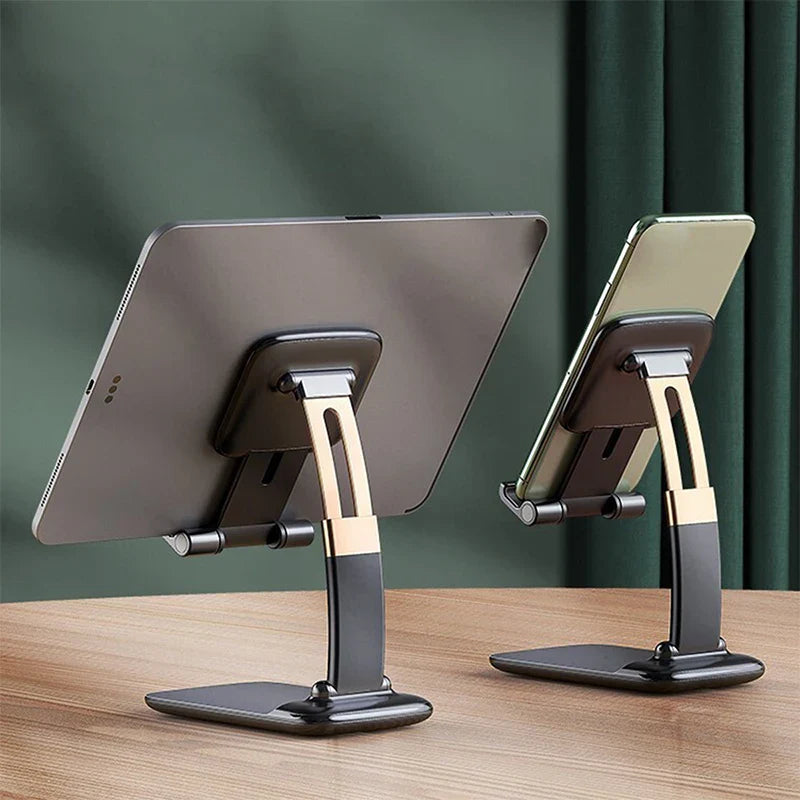 Desk Mobile Phone Holder Stand For IPhone IPad easyown Adjustable Desktop Tablet Holder Universal Table Cell Phone Stand