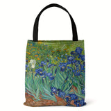 Stylish Retro Canvas Tote Bag - Lightweight and Versatile Shopper for Women, Perfect for Everyday Use
