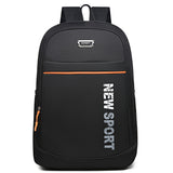 School Bag Male Junior High School Campus Simple Korean Version Of Fashionable Backpack Leisure Backpack Male Computer Bag [Zipper Direction Random]