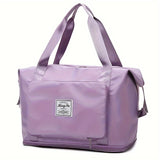 Travel Storage Zipper Handbag, Large Capacity Luggage Bag, Gym Bag, Portable Versatile Bag