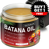 2pcs Honduras Batana Hair Oil, pure cold-pressed extract, unrefined, moisturizes the scalp and hair, strengthens hair, prevents breakage and split ends, enhances shine, suitable for dry, damaged hair, suitable for all hair ty