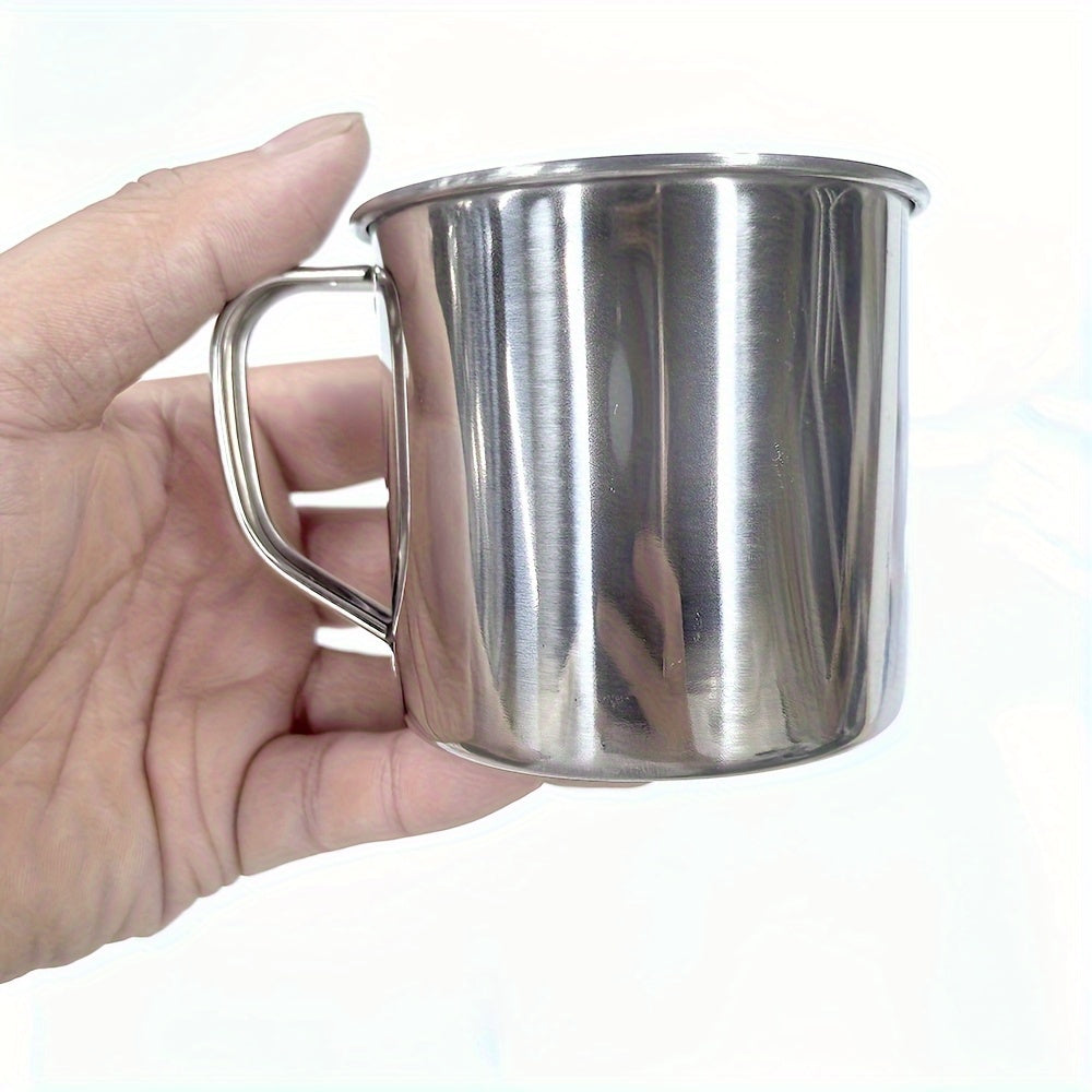 4pcs/10pcs 250ml Insulated Stainless Steel Mug Set - Durable, Portable, and Leak-Proof for Hot and Cold Beverages - Perfect for Camping, Picnics, Outdoor Adventures, and Daily Use