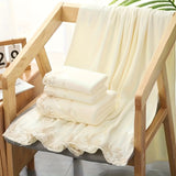 4pcs Luxury Lace Embroidered Towel Set - Ultra-Soft, Quick-Dry Microfiber, Durable & Decorative - Hotel-Grade Bath Linen for Home - Includes 2 Bath Towels & 2 Hand Towels, Premium Bathroom Essentials