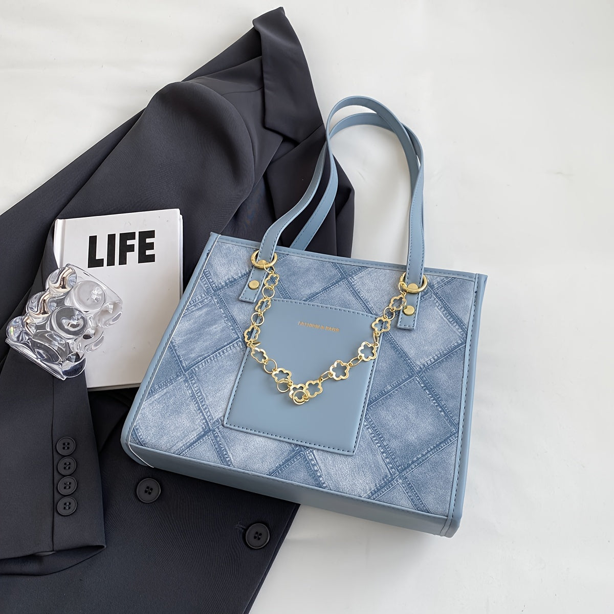 Spacious & Stylish Womens Tote Bag - Premium PU Leather, Large Capacity, Versatile Shoulder Handbag & Purse for Everyday Fashion
